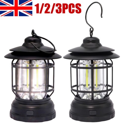 3pcs retro camping lamp - 1/2/3pcs,