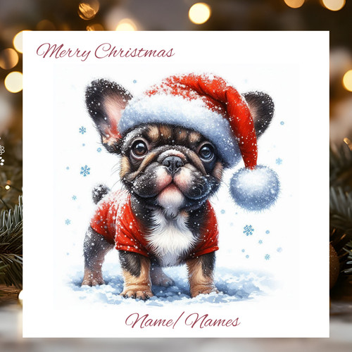Personalised french bulldog - french,