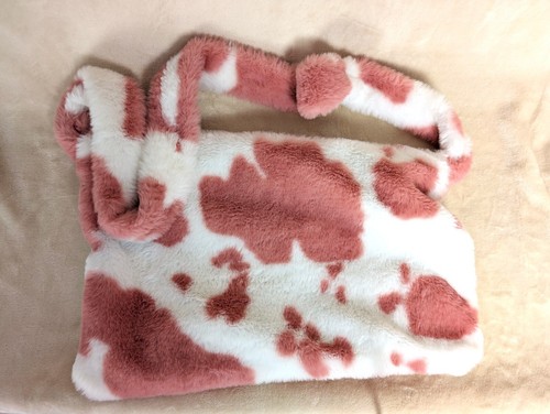Pink white cow - pink,