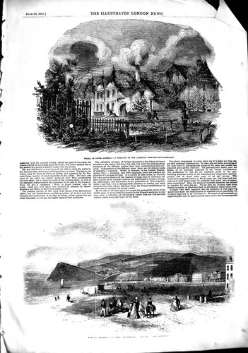 Original old antique - original, print