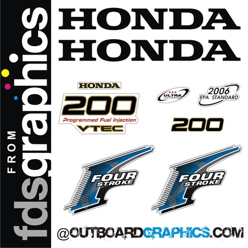 Honda bf200 200hp stroke - honda, 4