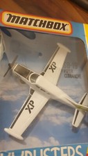 MATCHBOX SKYBUSTERS SB-19 PIPER COMANCHE XP WHITE
