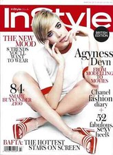 AGYNESS DEYN IN STYLE MAGAZINE UK MARCH 2013 💲