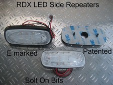 RDX LED CLEAR Side Repeaters