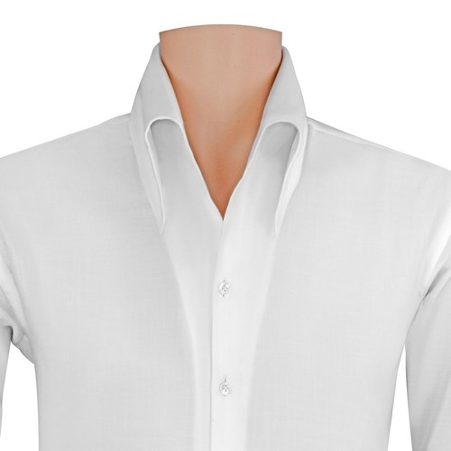 Men white cotton high open - white,