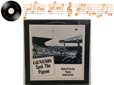 Genesis Spot The Pigeon 12” Single Blue Vinyl Limited Edition - VG+