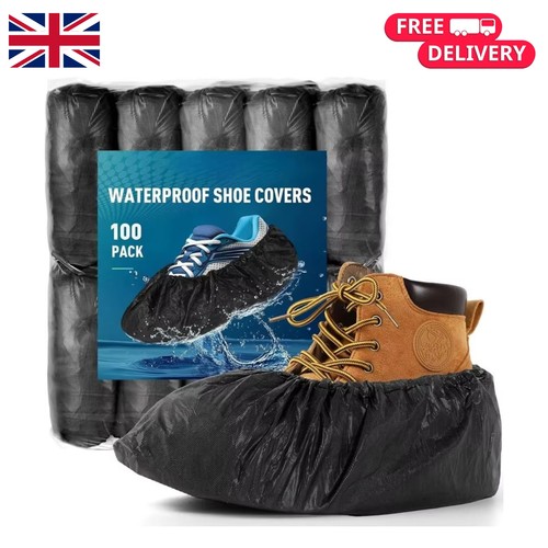 100x shoe covers overshoe - covers,