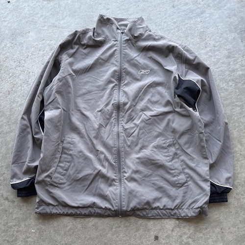 Vintage y2k grey reebok track - vintage,