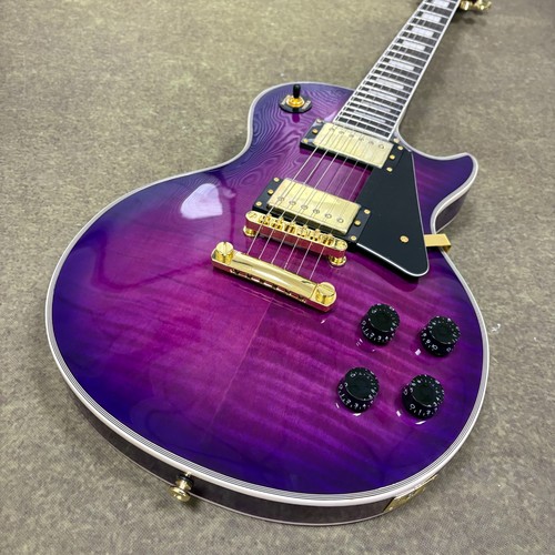 Purple burst style electric - burst, lp