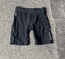 Skins Compression Shorts Womens Extra Small Black A200 Half Tight Ladies