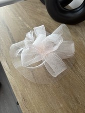 Pale Pink Fascinator Hair Clip