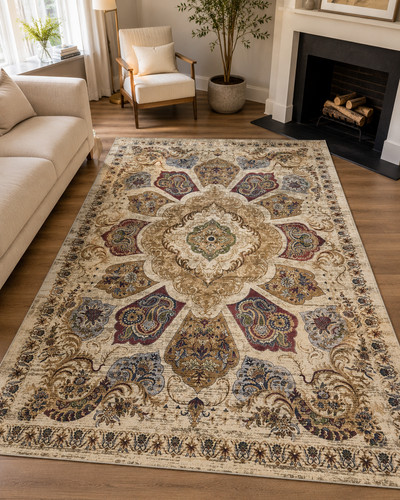Large vintage oriental style - large,