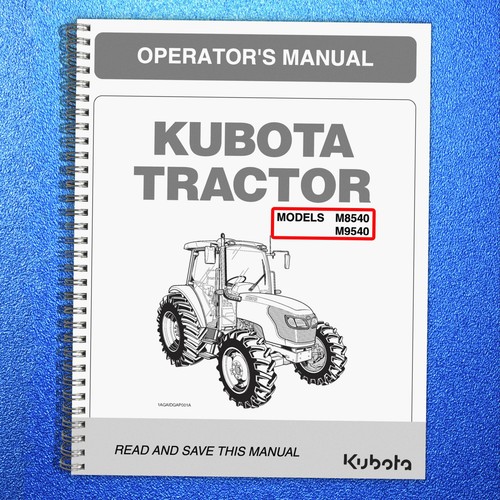 Kubota m8540 m9540 - m9540, tractor