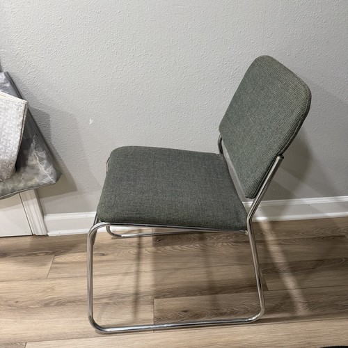 Stacking chair vintage - stacking, chrome
