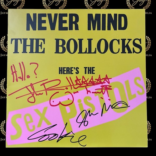 Signed sex pistols john lydon - sex,