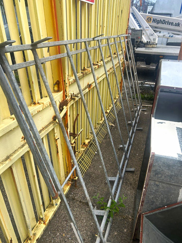 Galvanised metal long wheel - long,