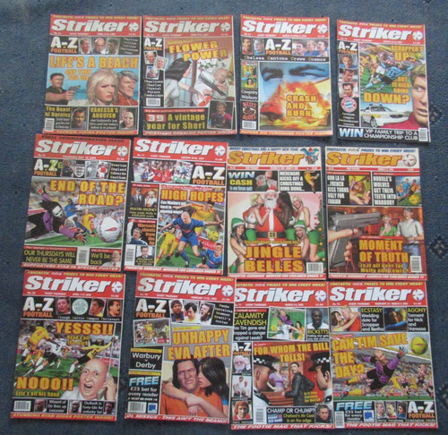 Striker comics issues - x,