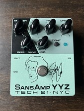 Geddy lee yyz tech - geddy, sansamp