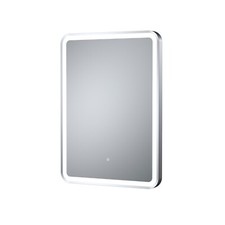 Hudson Reed Framed Bathroom Mirror & Touch Sensor 700x500mm Modern IP44 Dimmable