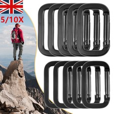 5/10x Carabiner Clips Snap