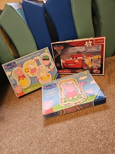 Bundle kids puzzle peppa pig - 3,