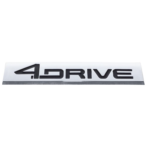 Lettering logo 4drive chrome - lettering,