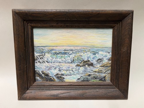 Seascape oil painting - ,