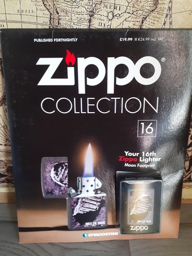 Zippo moon footprint lighter - footprint,