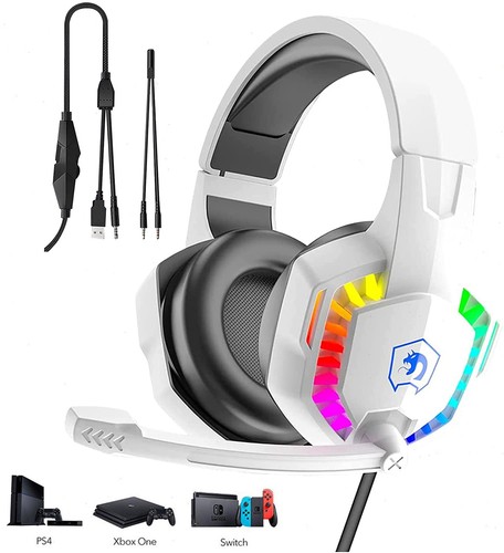 Gaming headset with microphone - gaming,