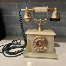 Vtg Onyx Italian Rotary