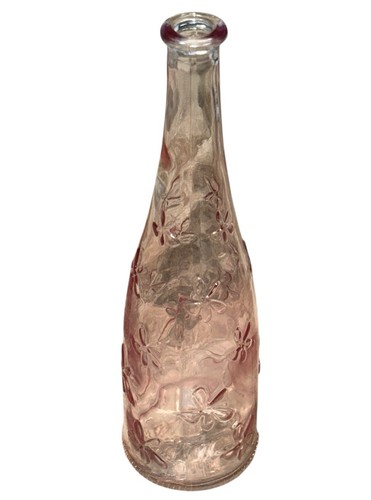 Pink glass bud - 11.5”,