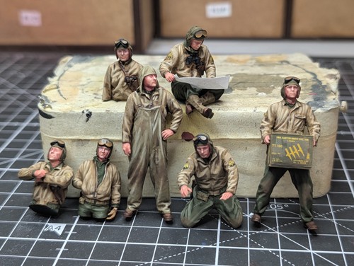 Ww2 army tank - ww2, crew.