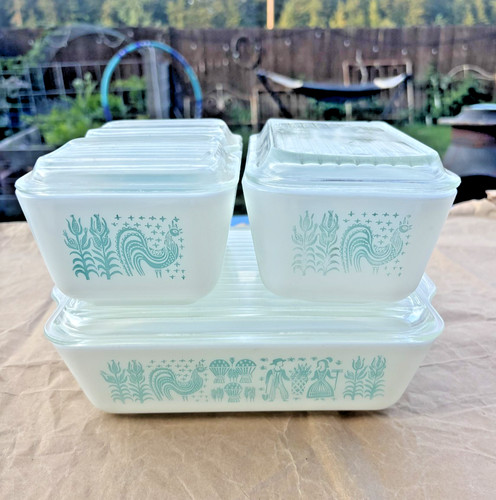 Piece pyrex amish - 8-piece,