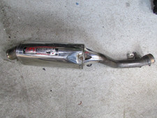 Suzuki GSXR 1000 K3 K4 2003 2004 Yoshimura Tri Oval stainless exhaust can & link