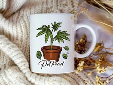 Pothead Cannabis Weed Ceramic