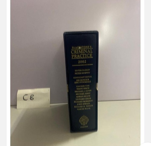 Blackstone criminal practice - blackstone's,