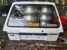 1983 - 1993 COMPLETE WHITE VAUXHALL NOVA CORSA A TAILGATE BOOT LID HATCH