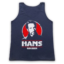 DIE HARD HANS GRUBER RICKMAN ACTION HERO WILLIS FILM ADULTS VEST TANK TOP