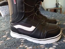 snowboard boots Vans Encore UK 8 black and white old school good condition