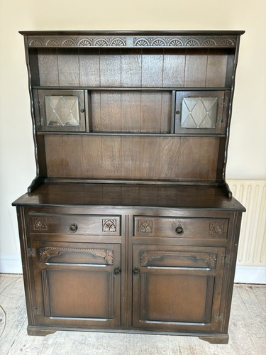 Vintage oak welsh dresser - vintage,