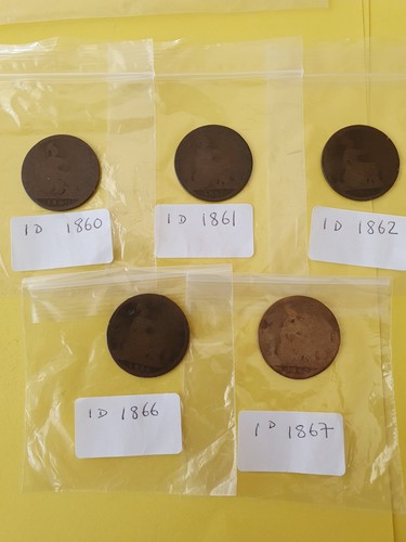 British old penny s 1d - british,