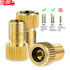2 x BRASS ADAPTOR PRESTA TO