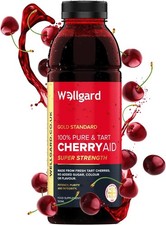 Wellgard CherryAid Tart Cherry Juice 500ml | 100% Montmorency | UK Made &