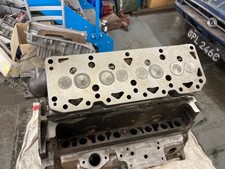 Ford 1600 GT crossflow head reconditioned with unleaded inserts