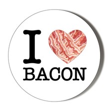 I Love Bacon 10 x 56mm