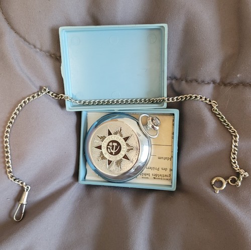 Russian molnija pocket watch - russian,