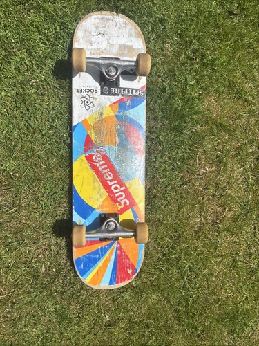 Used skateboard with trucks - used,