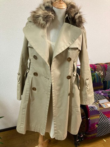 Burberry trench coat with - burberry,