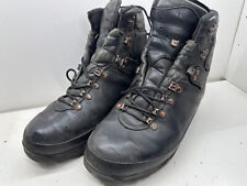 German Army Black Leather Army Heavy Duty Combat Boots Meindl Size EU42.5 UK 8.5