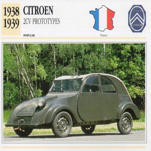 1938 1939 citroen 2cv - citroen,